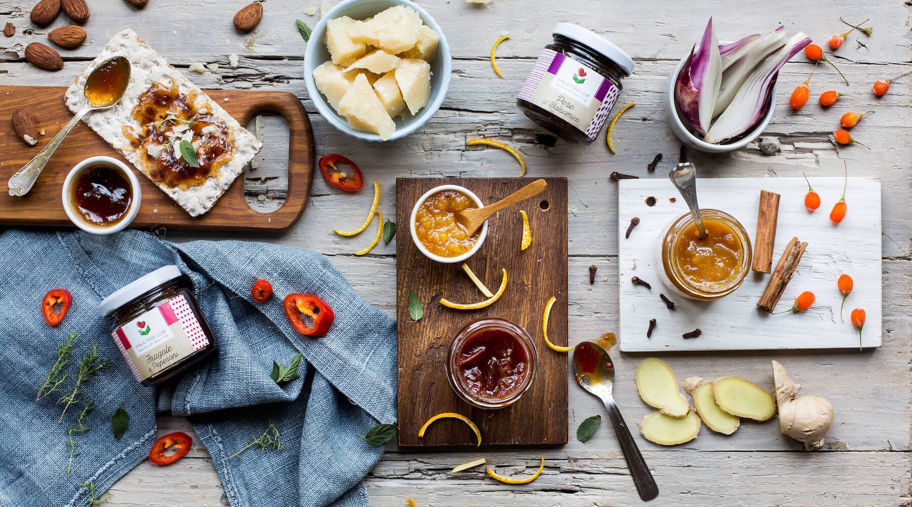 Larder - Compotes, Sauces, Mustards & Chutneys EMILIA FOOD LOVE