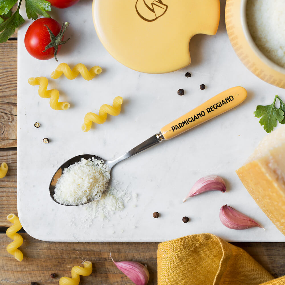 Parmigiano Reggiano Cheese Box and Spoon Grater EMILIA FOOD LOVE - EMILIA  FOOD LOVE Selected with love in Italy