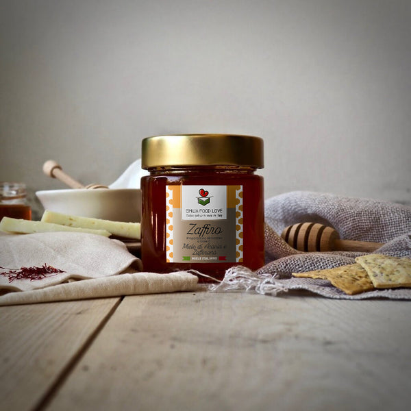 Zaffiro - Acacia Honey and Saffron Preparation - EMILIA FOOD LOVE