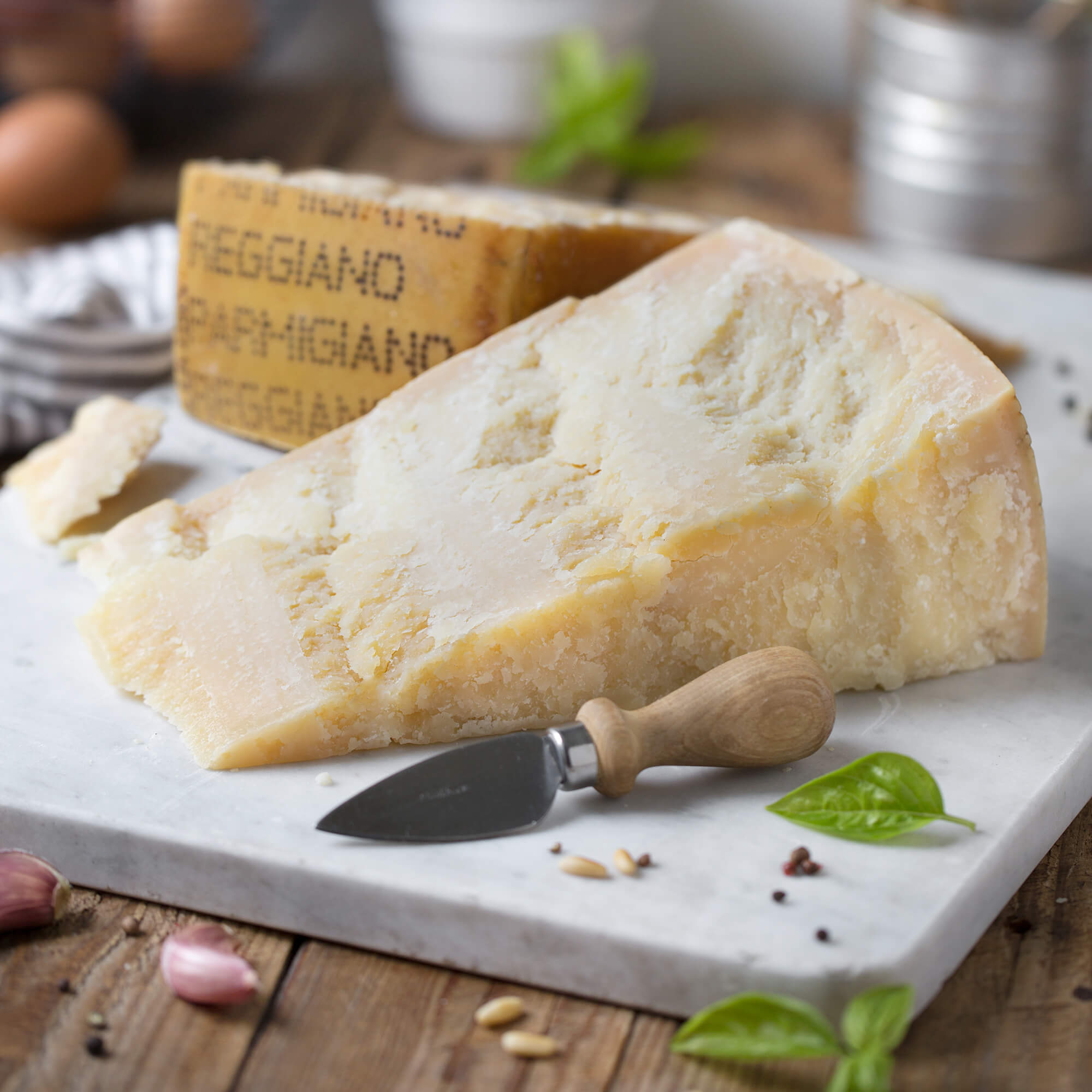 Tris Parmigiano Reggiano PDO 48, 60, 72 months  Emilia Food Love - EMILIA  FOOD LOVE Selected with love in Italy