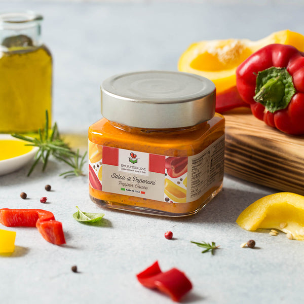 Pepper Sauce Garden Vegetables EMILIA FOOD LOVE EMILIA FOOD LOVE Selected with love in Italy